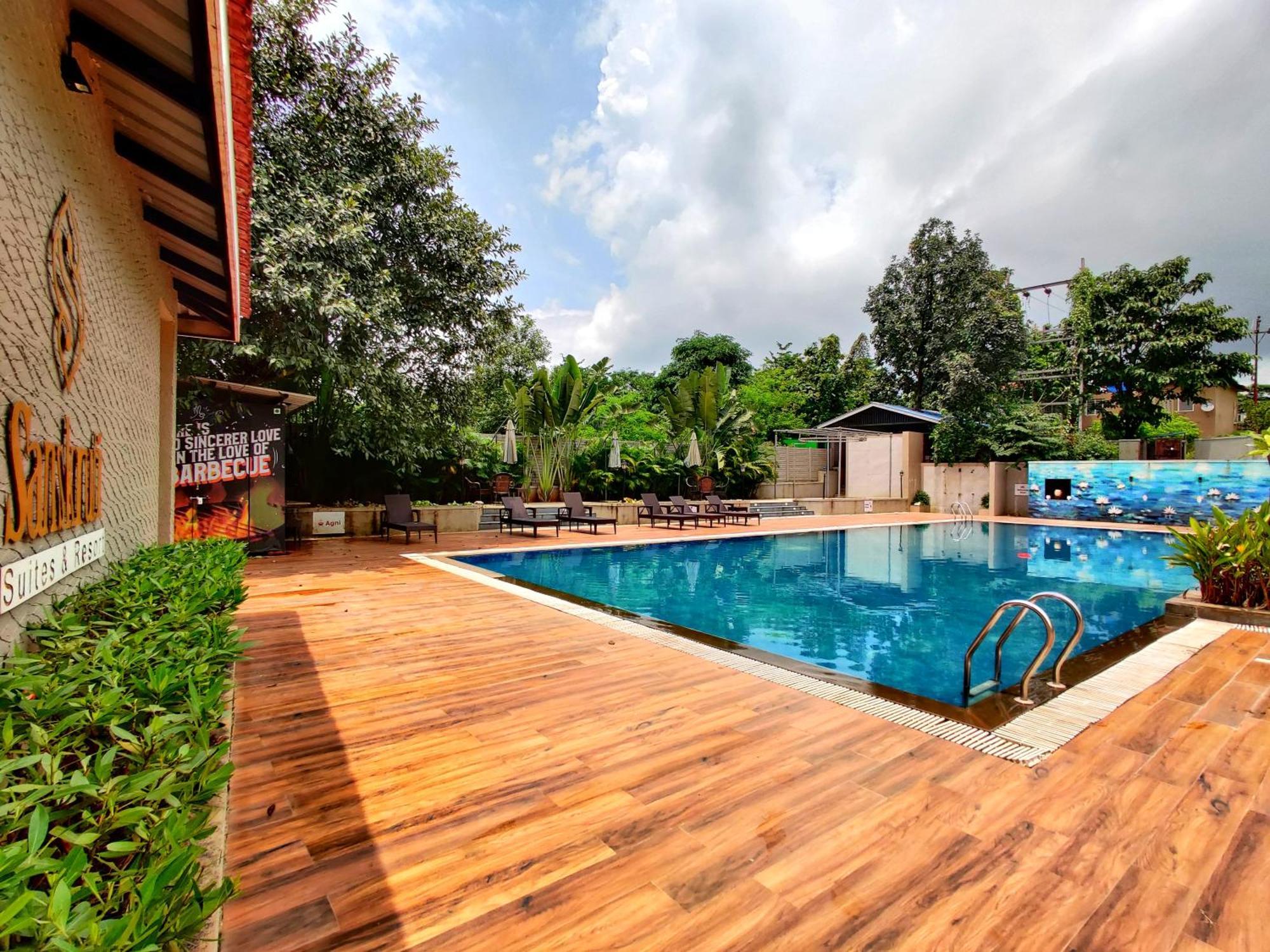 Pushpam Sanskruti Resort Karjat - A Pure Veg Resort Dhamni Kültér fotó